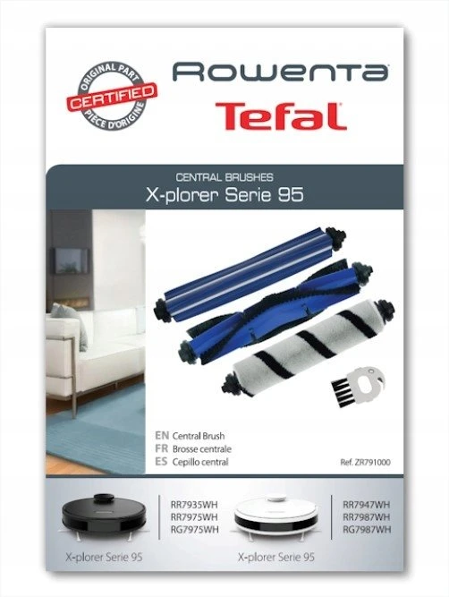 Centrinis šepetėlių rinkinys skirtas Tefal X-plorer S95