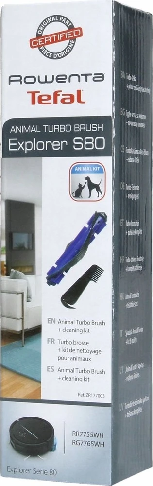 Rowenta Gyvūnų centrinis elektrošepetėlis + valymo rinkinys - skirtas RG7765, Tefal
