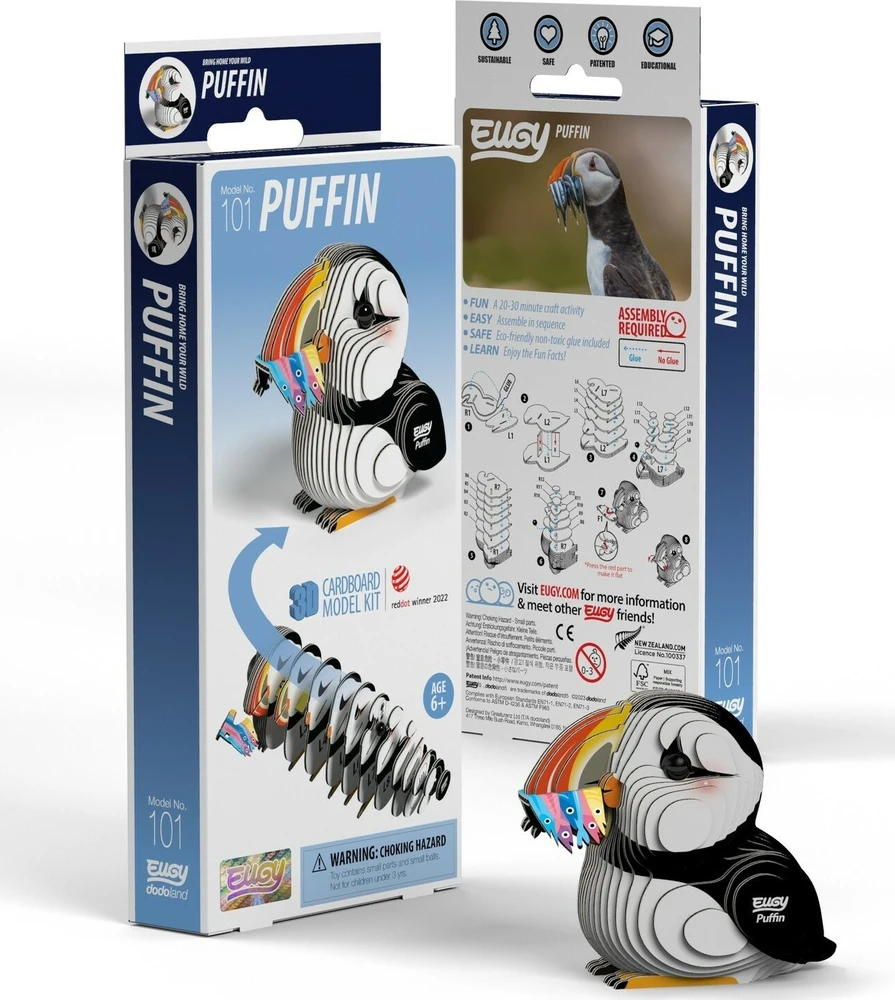 Teka Atlanto puffin Eugy Eco* 3D dėlionė