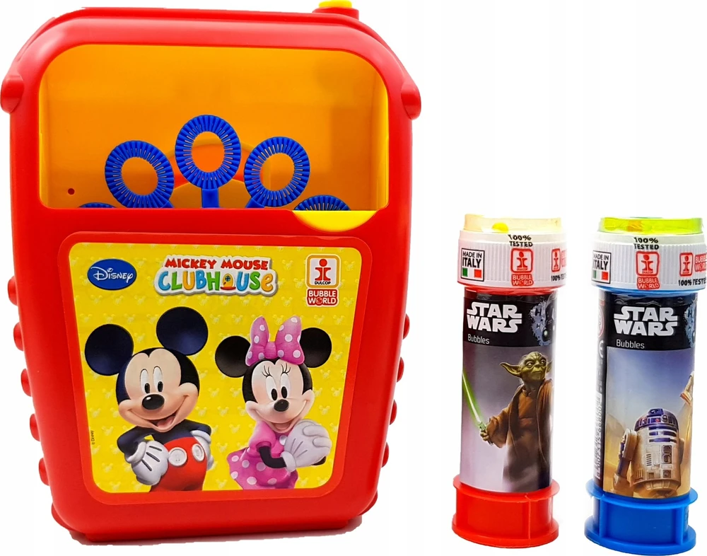 Teka Firminiai žaislai *****DISNEY Mikio Pūkuotuko Burbulų Mašina 06230