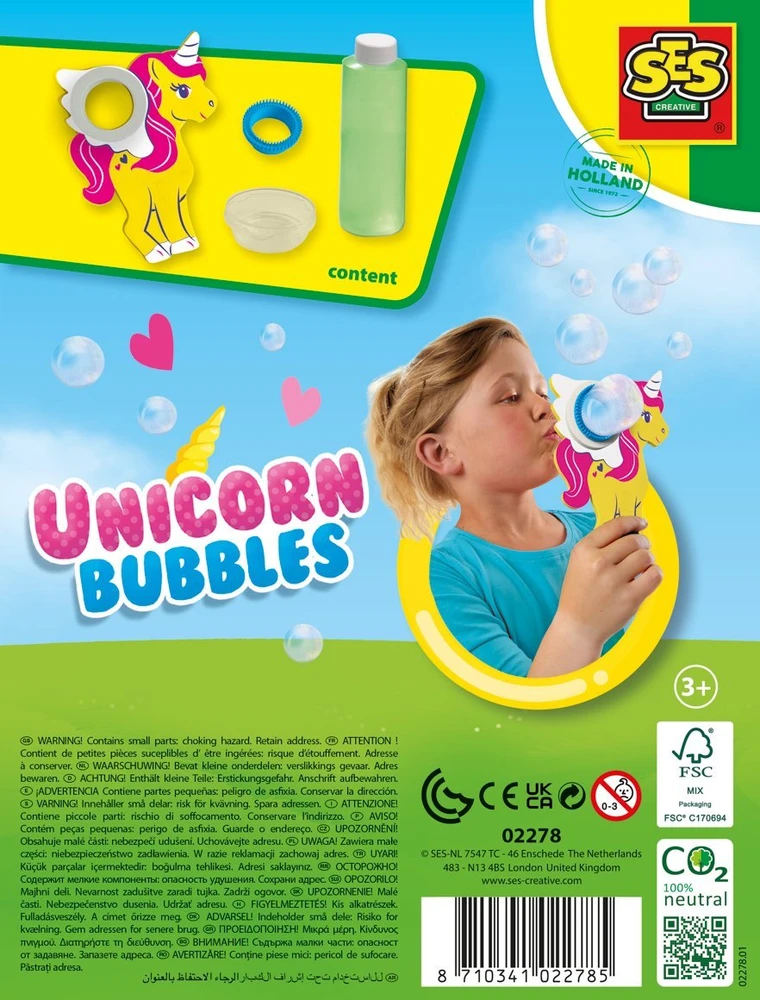 Teka Ses Creative SES Muilo burbulai Vienaragis 02278 22785