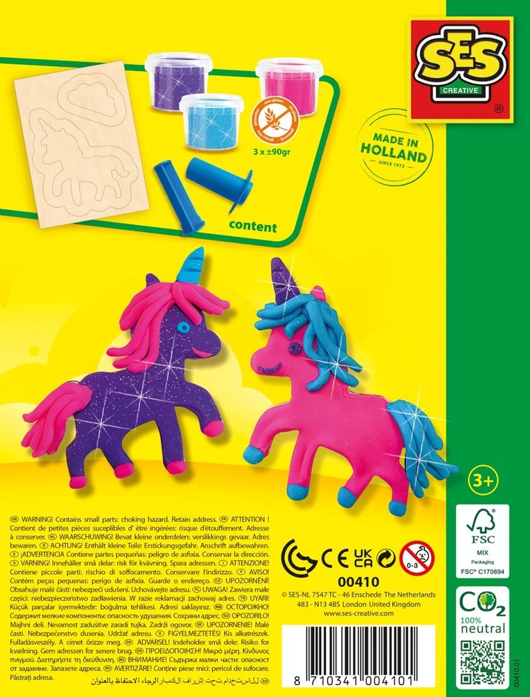 SES Creative - Tešla - Vienaragio neoninės blizgučiai - (S00410)
