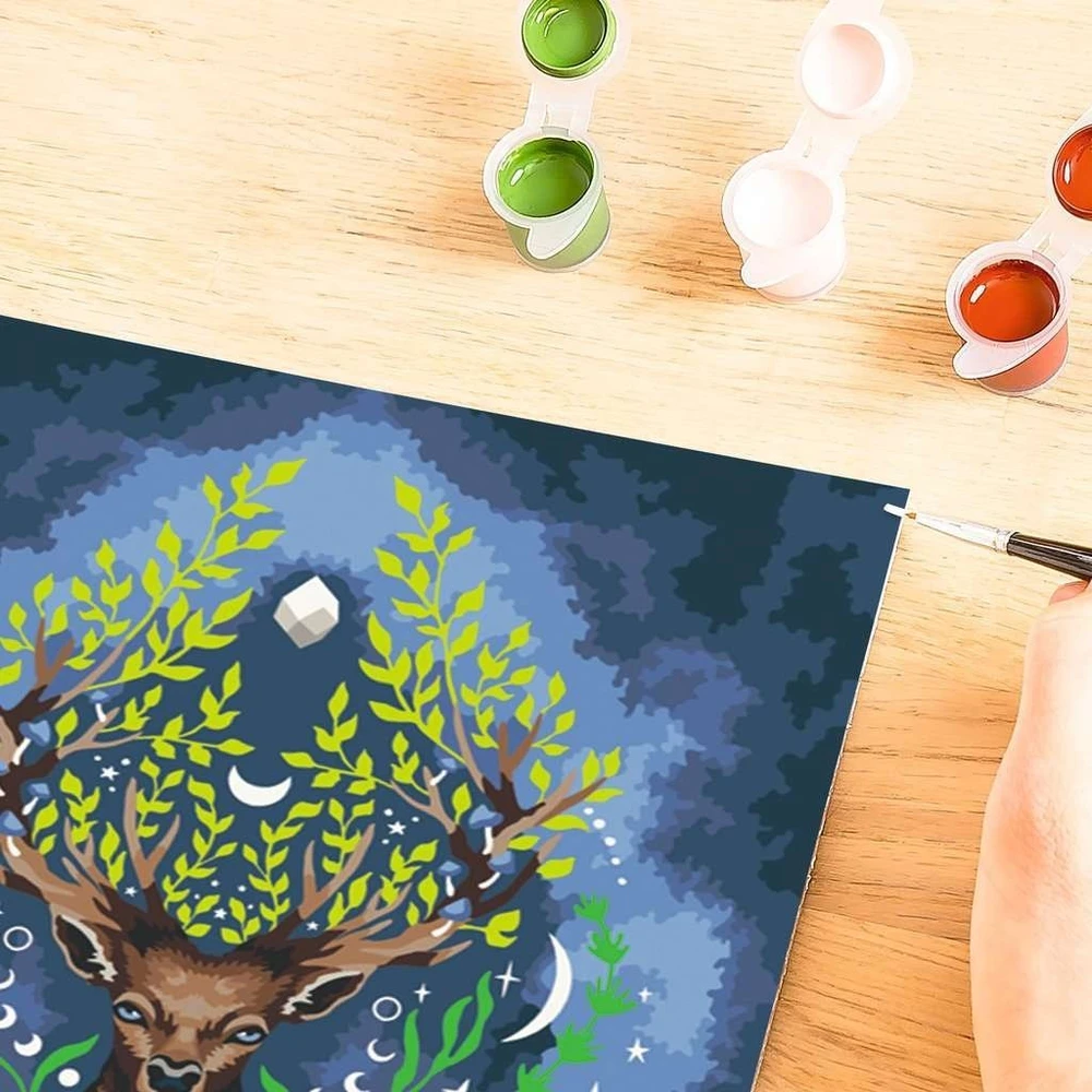 Piešimo pagal skaičius rinkinys CreArt Ravensburger 23640