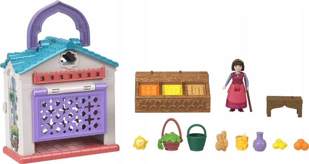 Mattel Figūrėlės Disney Žaislinis namelis su Asha ir aksesuarais