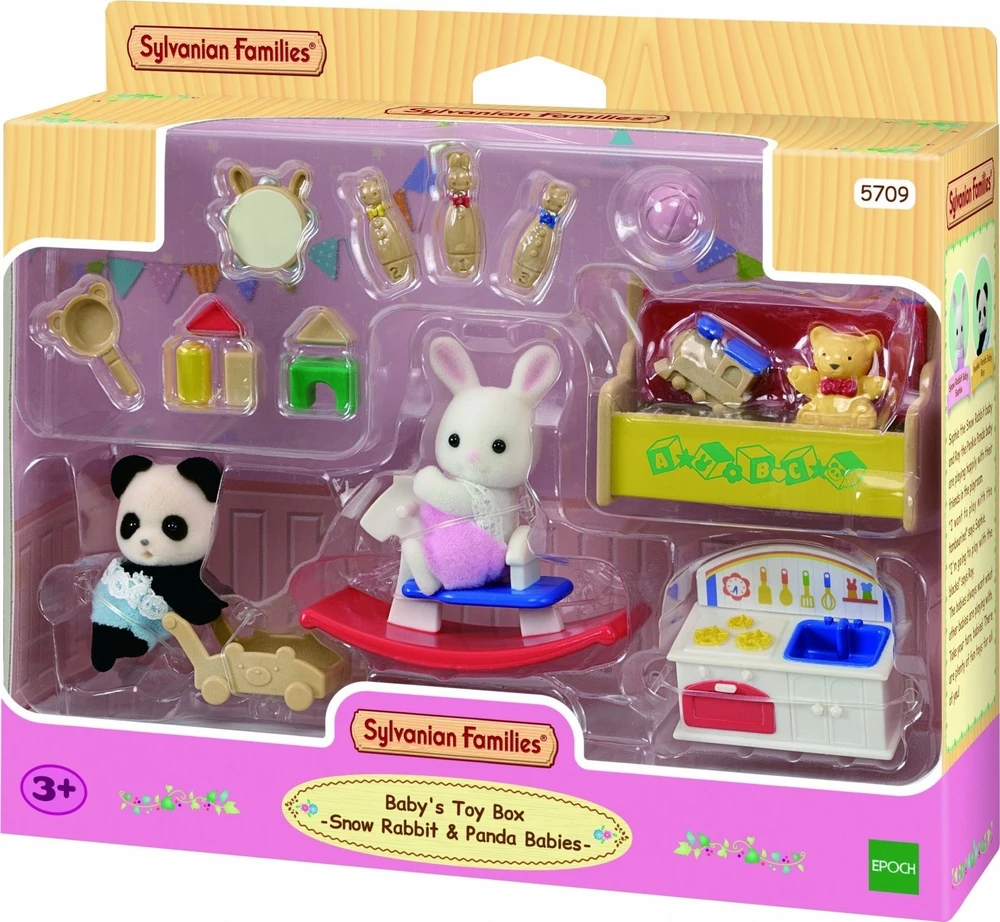 Sylvanian Families Epoch Figūrėlės vaikų žaidimų kambariui Sylvanian Village