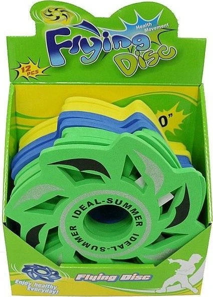 Teka Flying diskas, frisbis MIX (12 vnt.)
