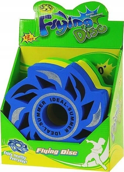 Teka Flying diskas, frisbis MIX (12 vnt.)