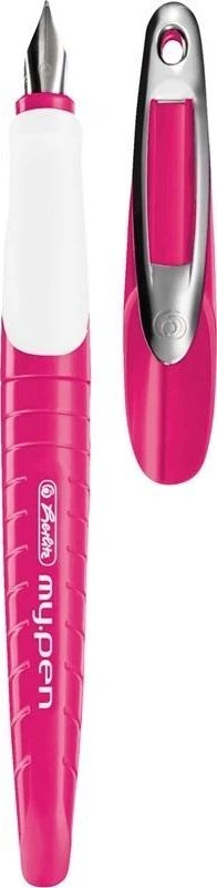 Herlitz Plunksnakotis M my.pen rausvai-baltas