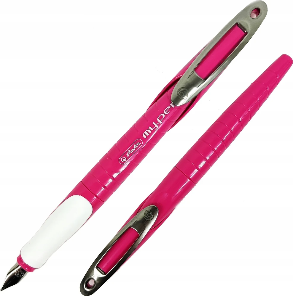 Herlitz Plunksnakotis M my.pen rausvai-baltas