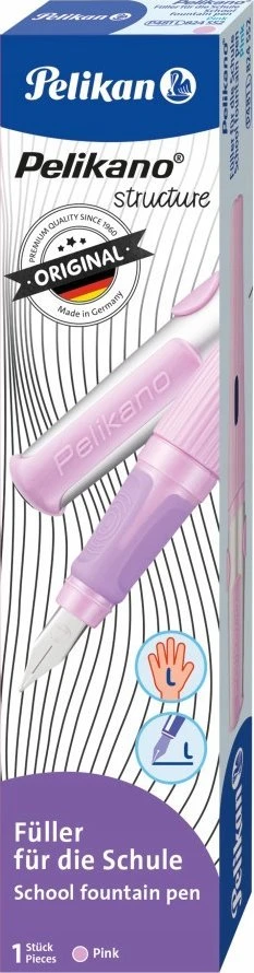 Pelikano Structure P481 L rožinis plunksnakotis su pakuote