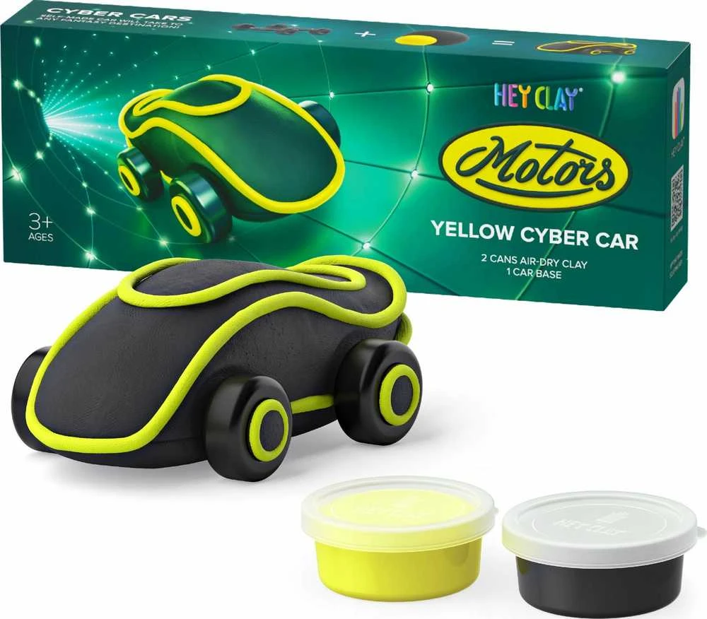 Teka Hey Clay - Cyber Auto Geltona