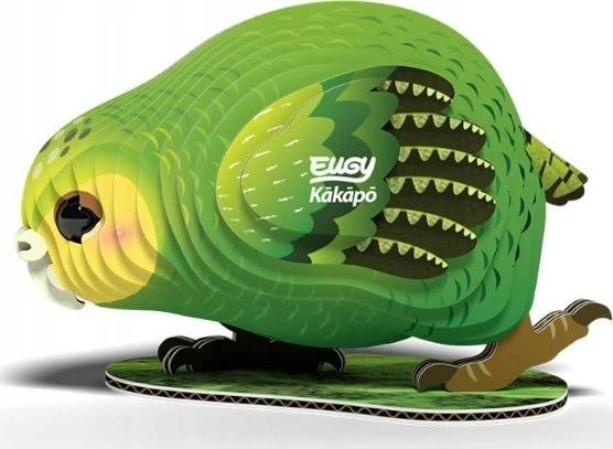 Teka Kakapo Eugy papūga Eco* 3D dėlionė