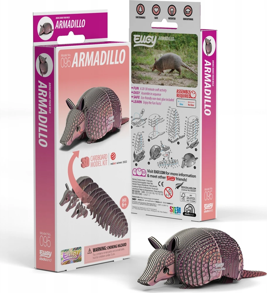 Teka karo laivas Eugy. Eco* 3D dėlionė