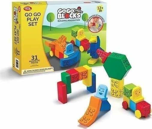 Teka PEOPLE BLOCKS Klasikinis magnetinių kaladėlių rinkinys, PB320