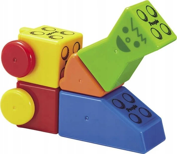 Teka PEOPLE BLOCKS Keliaujantis magnetinių kaladėlių rinkinys Plaukiam ir važiuojam!, PB325
