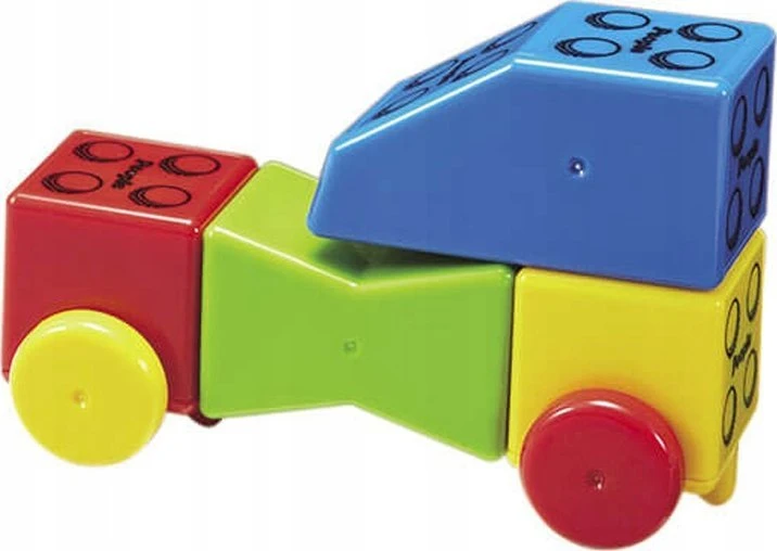 Teka PEOPLE BLOCKS Keliaujantis magnetinių kaladėlių rinkinys Plaukiam ir važiuojam!, PB325