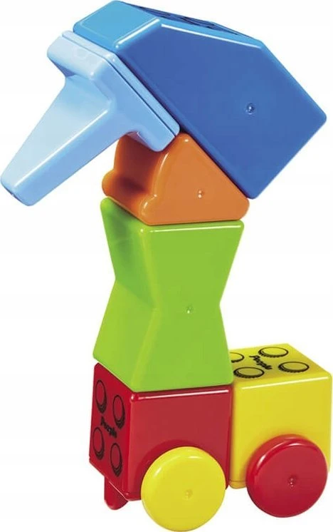 Teka PEOPLE BLOCKS Keliaujantis magnetinių kaladėlių rinkinys Plaukiam ir važiuojam!, PB325
