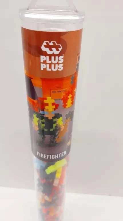 „Plus-Plus“ – ugniagesių / 100 vnt. tūbelė (4294)