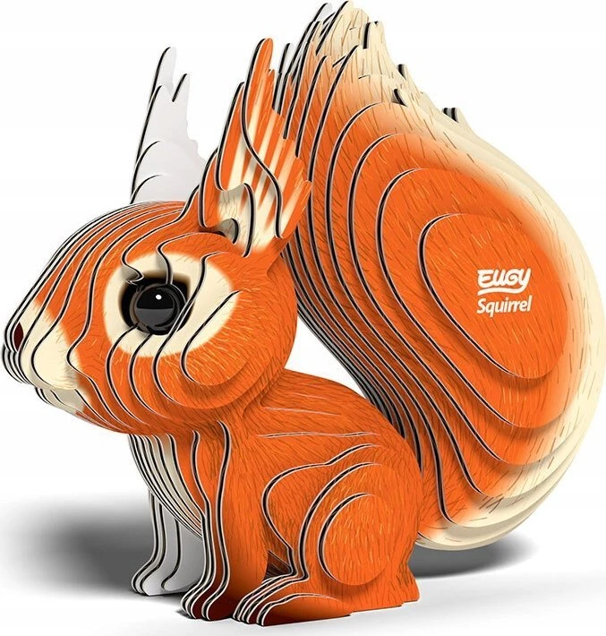 Dėlionė EUGY 3D kartoninis modelis „Kačiukas Mocha“