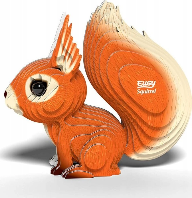 Dėlionė EUGY 3D kartoninis modelis „Kačiukas Mocha“