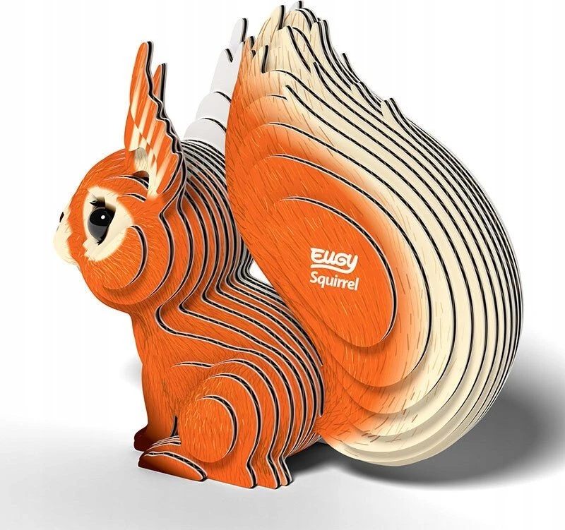 Dėlionė EUGY 3D kartoninis modelis „Kačiukas Mocha“