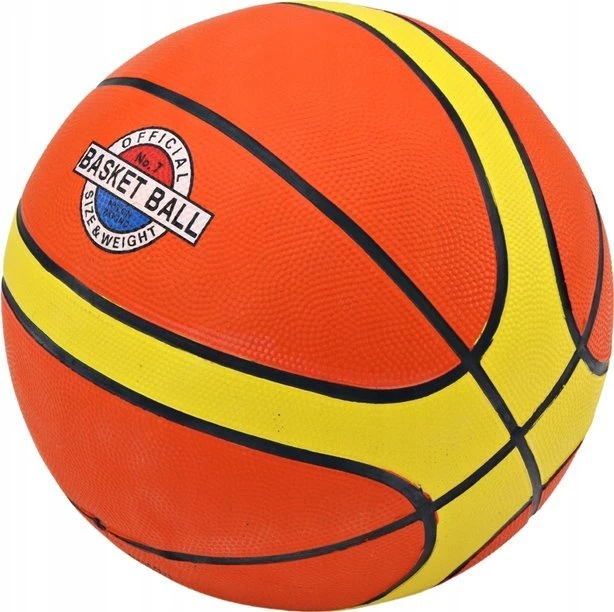 Leansport Krepšinio kamuolys oranžinis, dydis 7, svoris 3-4kg