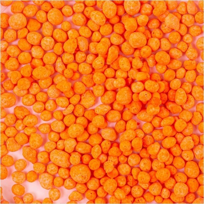 Teka Tuban Mineraliniai rutuliukai - Oranžinė (25 g)