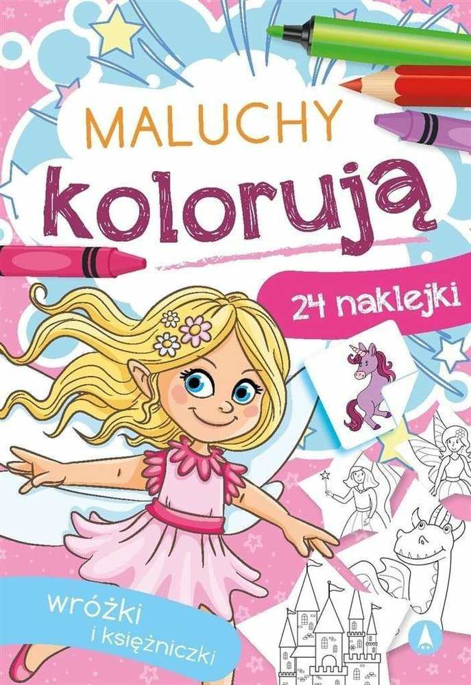 Teka Skrzat Wydawnictwo Maluchy coloriš Fėjos ir princesės 71184