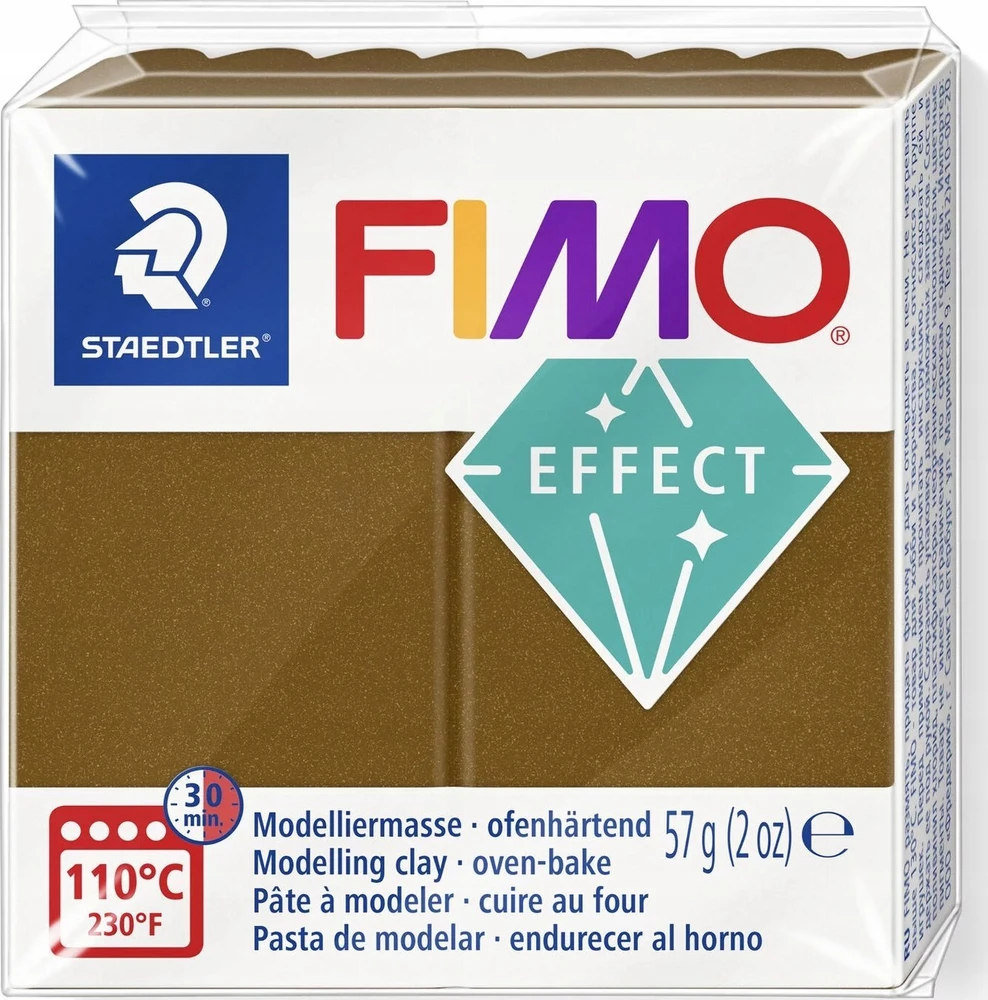 Teka Masa termoutwardzalna Fimo Effect 57g ruda