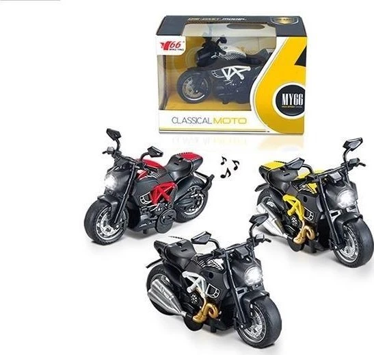 Teka Motor su diskų įtaisu frykcyjnym mix Toys For Boys