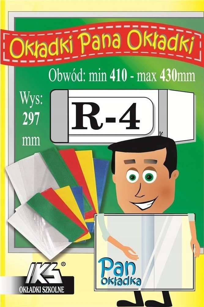 Teka Reguliuojamas mokyklinis užvalkalas 297x410 skaidrus A 25 IKS R4