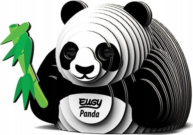 Dėlionė EUGY 3D kartoninis modelis „Panda“