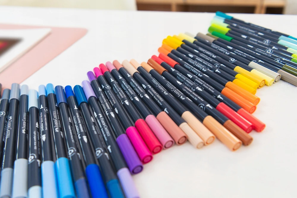 Žymeklių rinkinys Faber-Castell Goldfaber Sketch - Product Design Dvigubas 6 Dalys