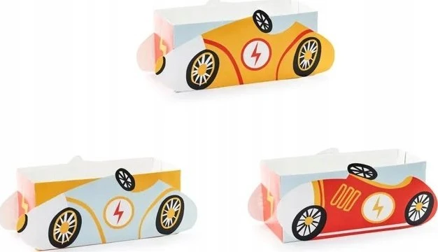 Teka Dėžutės užkandžiams "Cars" 3 vnt 7,5*17*7,5cm