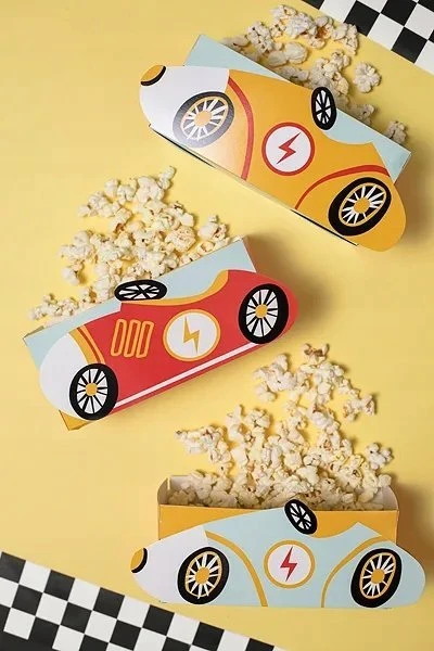 Teka Dėžutės užkandžiams "Cars" 3 vnt 7,5*17*7,5cm