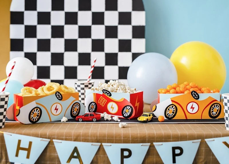 Teka Dėžutės užkandžiams "Cars" 3 vnt 7,5*17*7,5cm