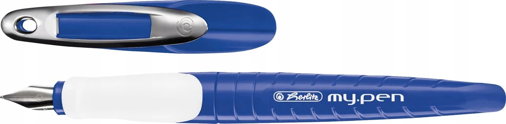Herlitz Plunksnakotis L + kapsulė my.pen mėlynai-baltas bls