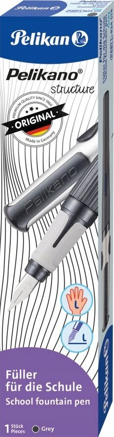 Plunksnakotis PELIKANO structure nib L pilkas