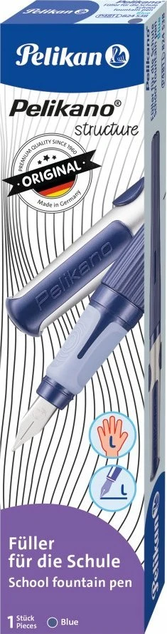 Plunksnakotis PELIKANO structure nib L mėlynas