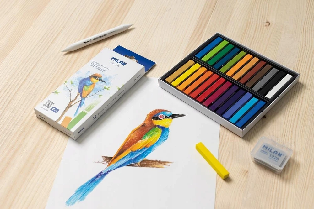 Teka Soft Pastels 24 spalvų MILANAS