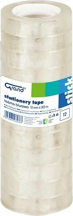 Teka Lipni juostelė GRAND, 12mm x 30m, skaidri