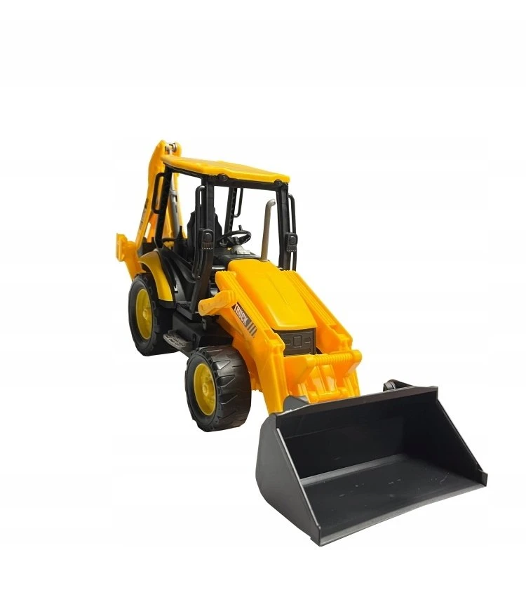 Teka FARMA TRAKTOR Koparka, plast., 39 cm,geltona, klosz