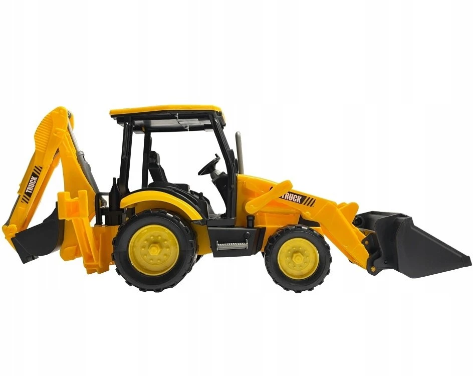 Teka FARMA TRAKTOR Koparka, plast., 39 cm,geltona, klosz