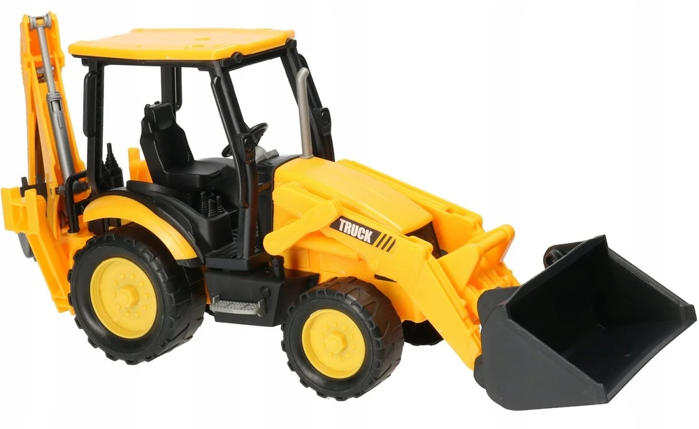 Teka FARMA TRAKTOR Koparka, plast., 39 cm,geltona, klosz