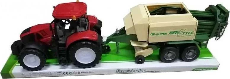 Teka Traktorius su žemės ūkio technika