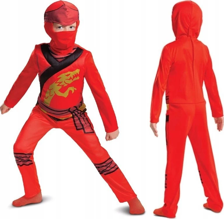 Teka vaikiškas kostiumas – Ninjago Kai – M dydis