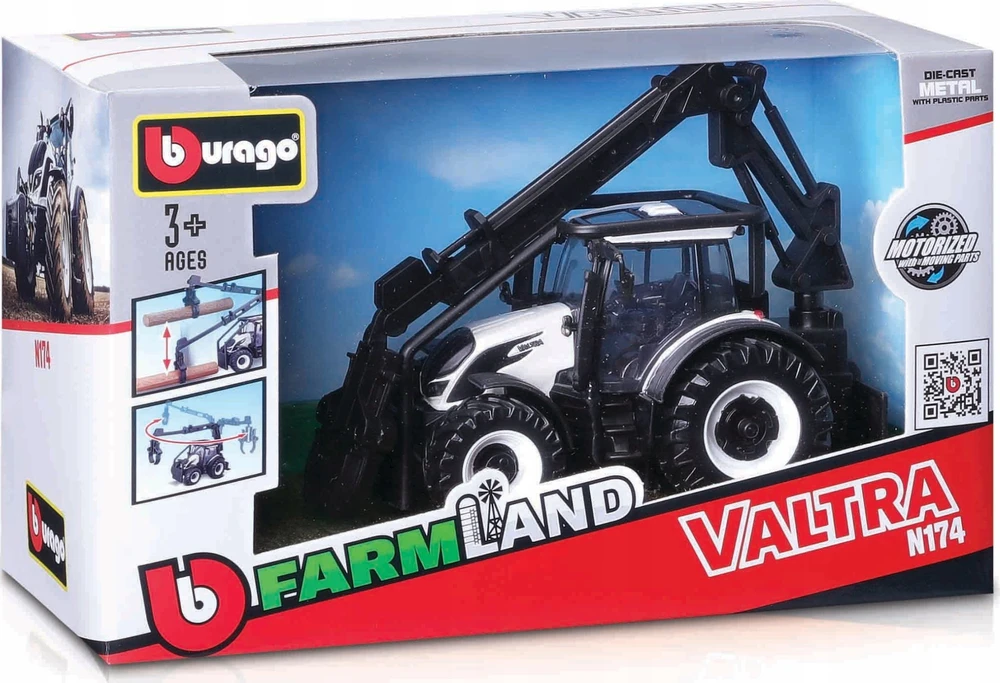 *BBURAGO , metal, TRAKTOR FORESTRY, VALTRA