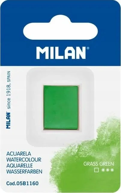 Teka Akvareliniai dažai "žolės žalia" (1.5x2cm) - Milan