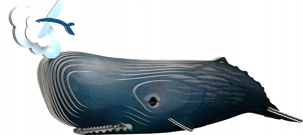 Teka Whale kašalotas Eugy Eco* 3D dėlionė