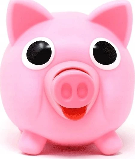 Teka Kiaulė taupyklė "Jiggy Bank" rožinė, PB-21072
